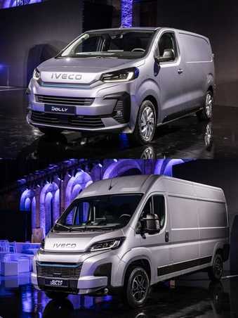 Iveco kommt mit zwei neuen Transportern