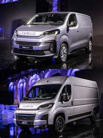 Iveco kommt mit zwei neuen Transportern
