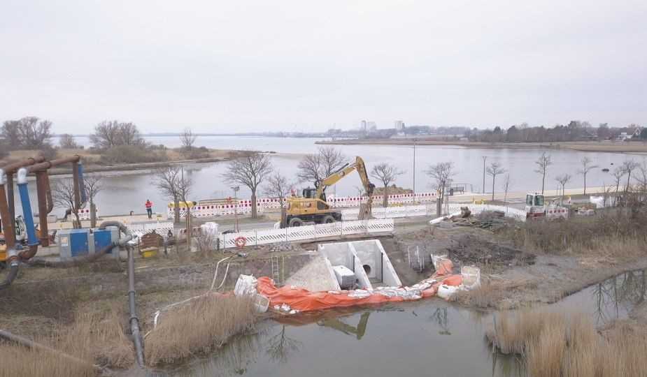 GFK-Rohrlining auf Fehmarn: Zwischen Binnenland und Waterkant