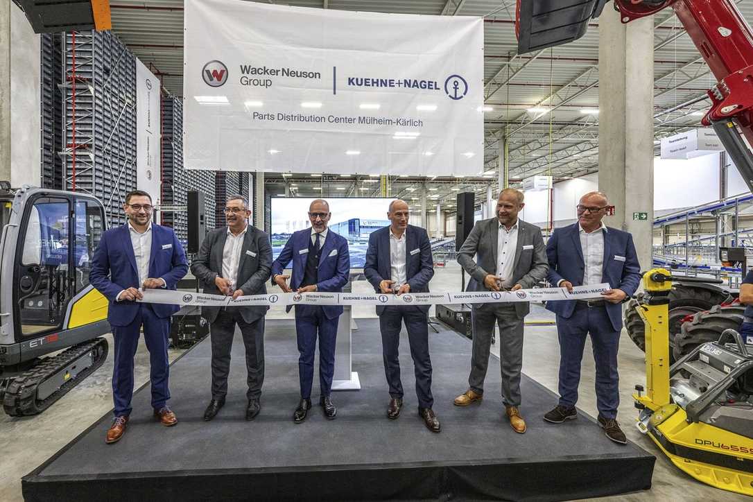 Wacker Neuson Group verbessert Ersatzteilversorgung mit Logistikzentrum in Mülheim-Kärlich