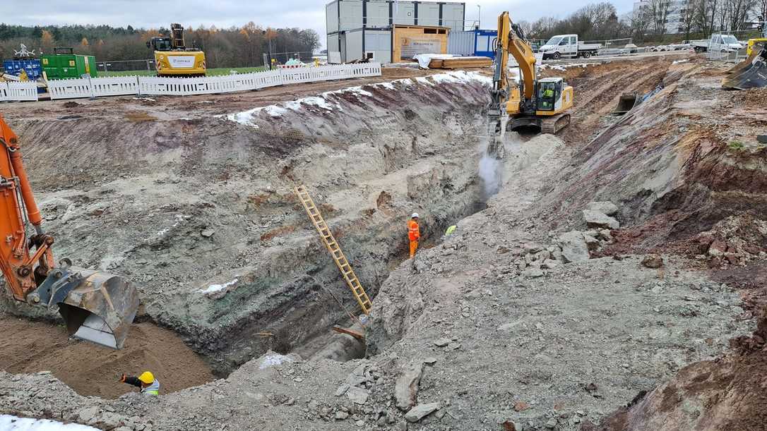 Projekt „A3 Steigerwald Autobahn“: Mit Kettenfräse schnell und genau durch Sandstein