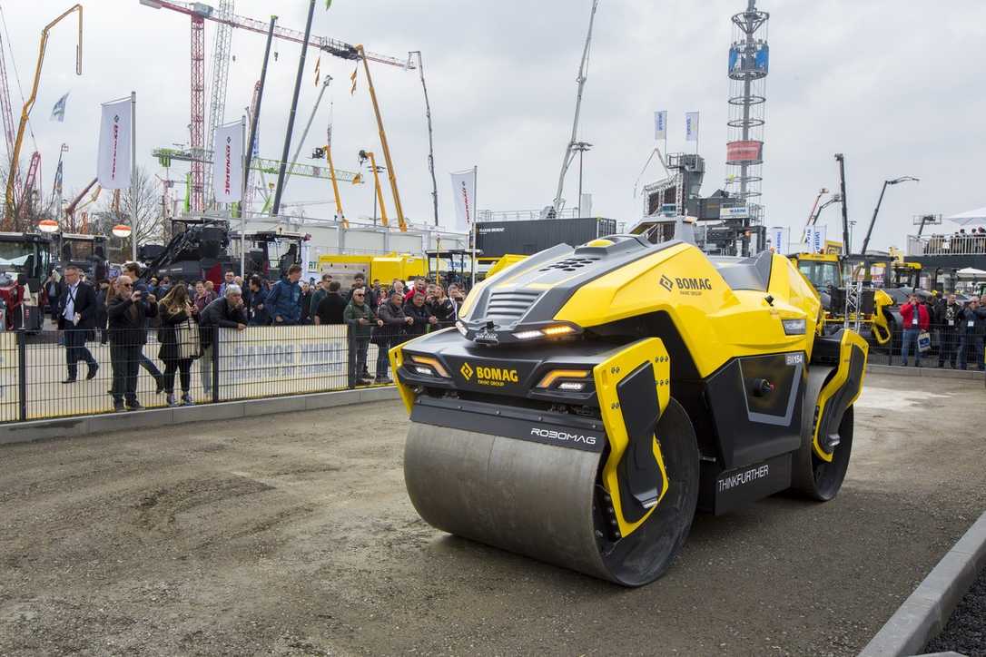 bauma 2022 in München: Assistenzsysteme, ferngesteuerte und autonome Baumaschinen