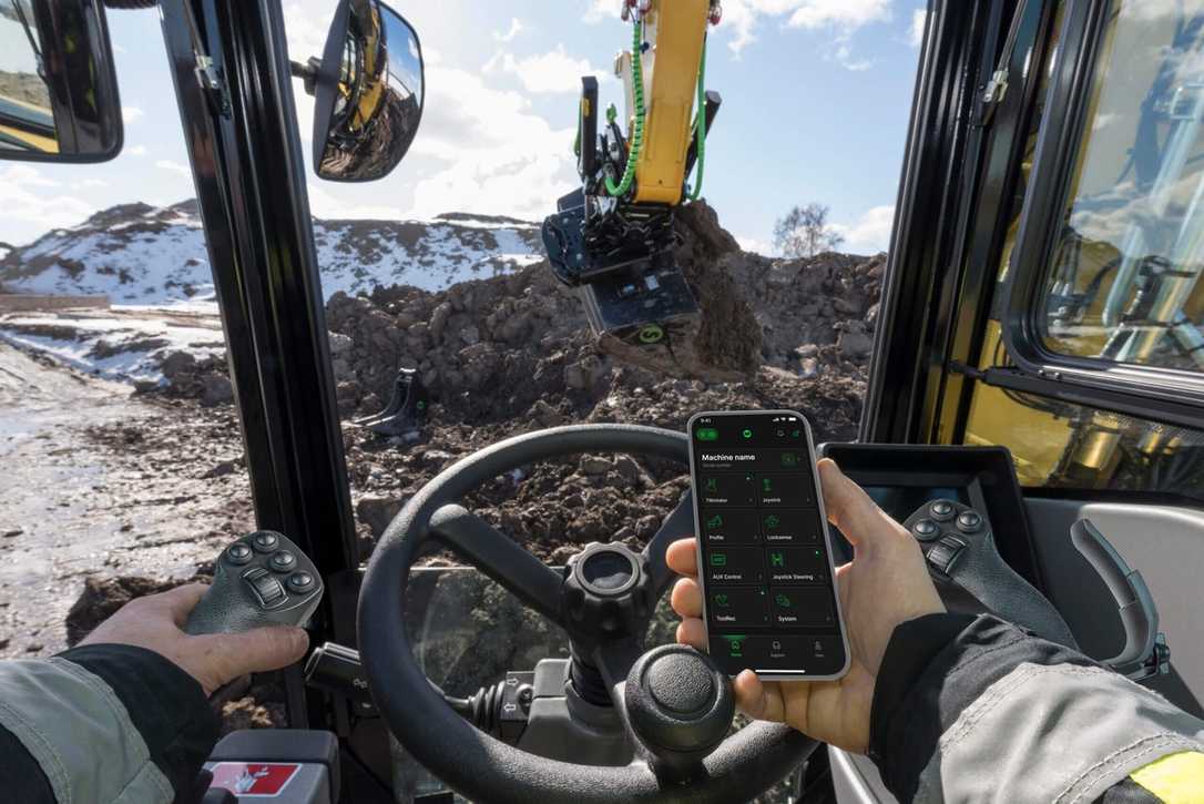 Steelwrist launcht Tiltrotator-Steuerung Quantum Connect