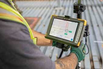 Topcon-Software ermöglicht digitale Baustellen-Absteckung