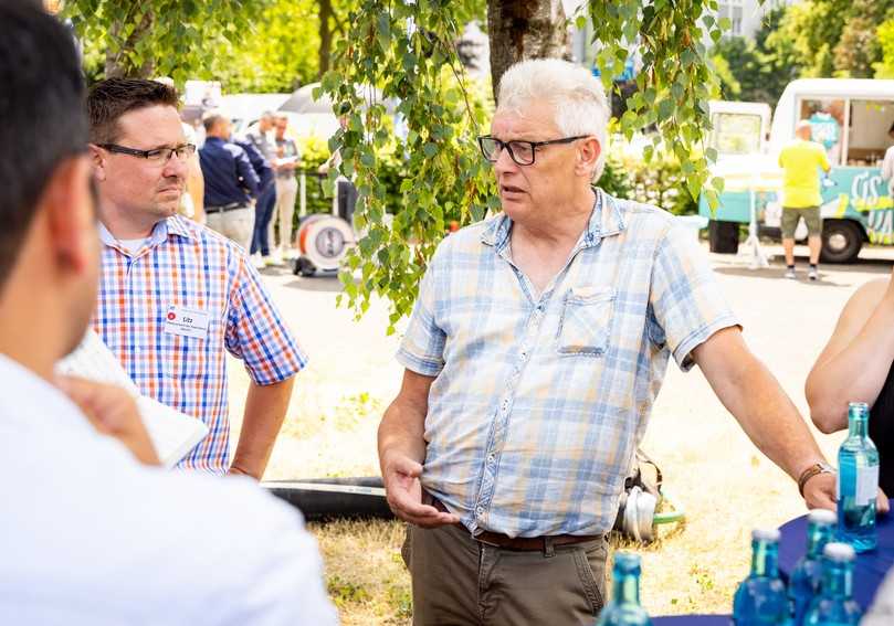 Ludger Wördemann (Stadt Rheda-Wiedenbrück): „Für uns ist die ‚Flatrate‘ im Bereich der Fort- und Weiterbildung des IKT ein wichtiges Argument, weil wir dadurch viele unserer Mitarbeiter und Mitarbeiterinnen im IKT schulen lassen können.“ Wichtig für ihn: Abwassersprechstunde und die Schulungsangebote für das „Team Orange“. | Foto: IKT