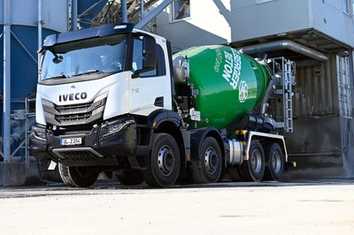Leichtfuß im Betontransport