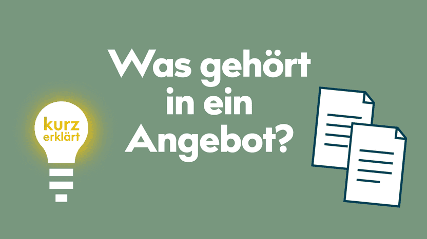 Will ein Unternehmen einen Auftrag gewinnen, muss ein Angebot verfasst werden. Bei einem öffentlichen Auftrag sind neben der Angebotserstellung noch weitere Faktoren wichtig, die unbedingt beachtet werden müssen.