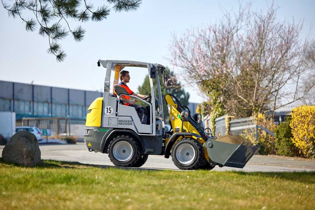 Nordbau 2022: Wacker Neuson zeigt die neueste Version des E-Radladers WL20e