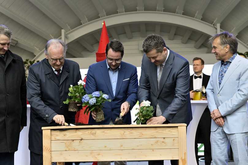 Eröffnung der Landesgartenschau im Kurpark von Bad Dürrenberg. | Foto: Wolfgang Kubak