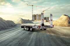 Böckmann stellt neue Baumaschinentransporter vor
