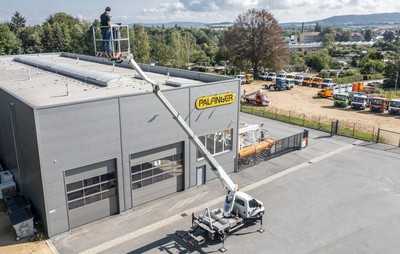 Palfinger zeigt erste rein elektrische Hubarbeitsbühnen