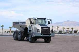Terex Trucks zeigt neuen TA300 auf der Steinexpo