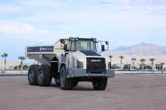 Terex Trucks zeigt neuen TA300 auf der Steinexpo