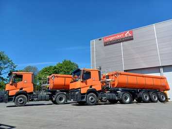 Spezialauflieger für Bau und Schwerlast