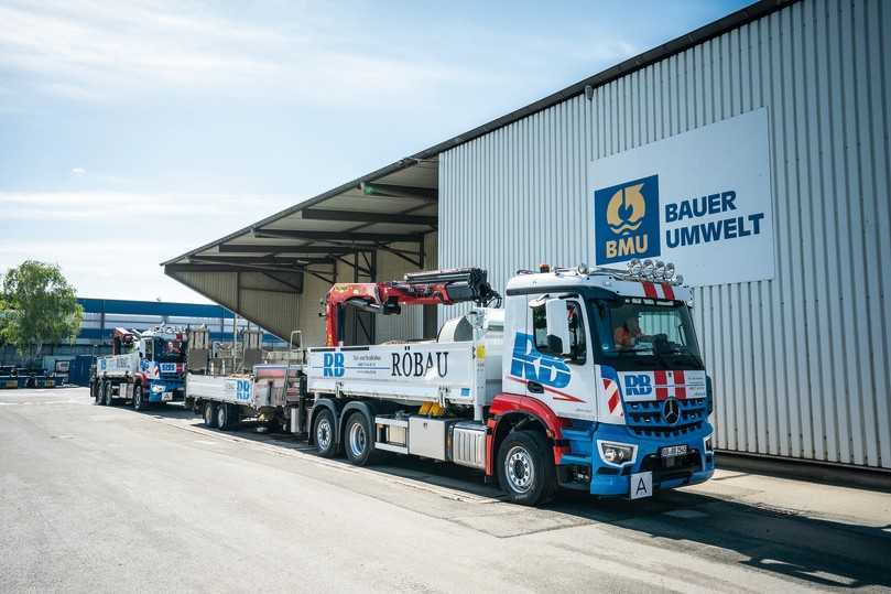 Die gleichzeitige Ablieferung und Mitnahme sind wirtschaftlich besonders attraktiv. | Foto: Bauer Resources Die gleichzeitige Ablieferung und Mitnahme sind wirtschaftlich besonders attraktiv. | Foto: Bauer Resources