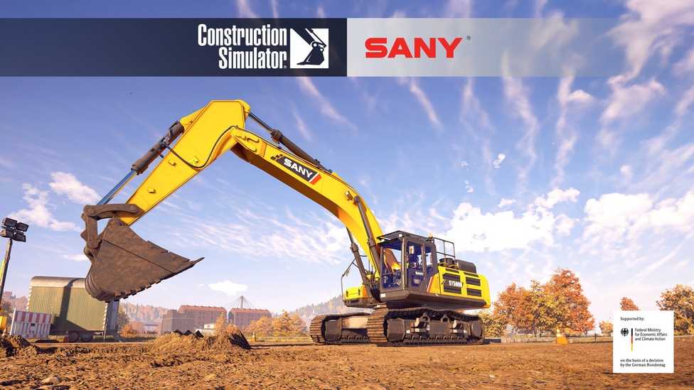 Bau-Simulator – Sany Pack mit 15 neuen Baumaschinen angekündigt