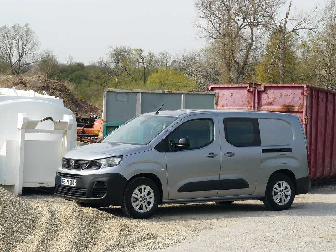 Fahr-Test mit dem Elektro-Transporter "e-Partner" von Peugeot