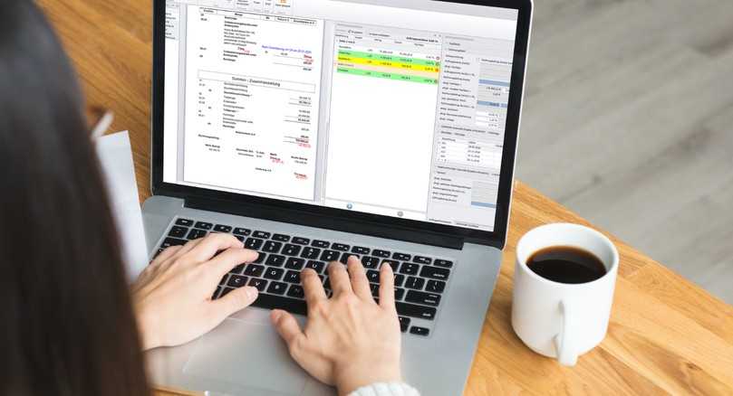 Auf Baurechnungen wird gestrichen, neu berechnet und kommentiert. Mit dem Baurechnungseditor von smartPS funktioniert das auch digital. | Foto: smartPS GmbH