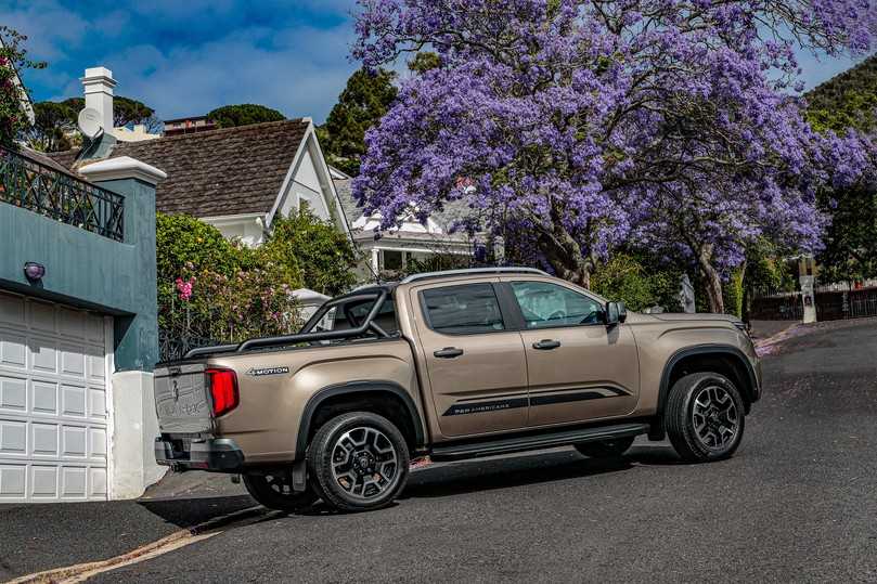 Alle Varianten wie hier der VW Amarok „PanAmericana" sind mit zuschaltbarem „4Motion"-Allradantrieb ausgerüstet. | Foto: VW Nutzfahrzeuge