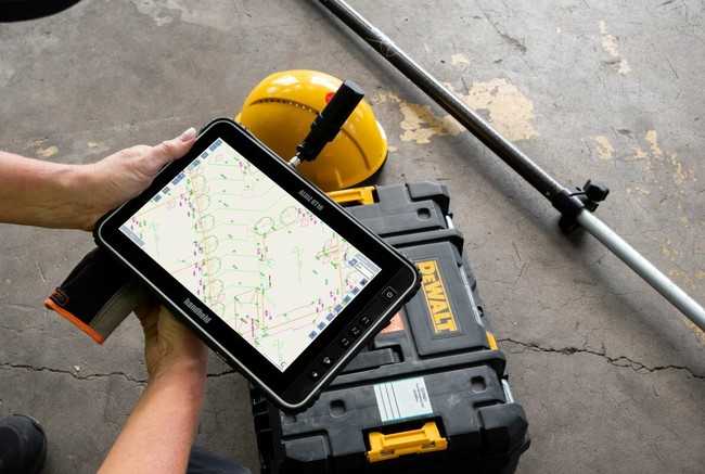 Das Tablet Algiz RT10 mit RTK-Technik ist perfekt für Outdoor-Anwender, die volle Mobilität und genaue Positionierung benötigen. | Foto: Handheld Group AB