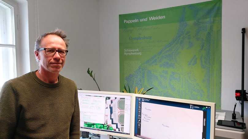 „Mit dem alten System waren die Positionen teilweise bis zu 20 Meter neben dem eigentlichen Baum verortet“, sagt Michael Degle. | Foto: Michael Degle