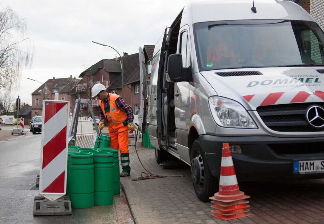 Dommel mit Tight-In-Pipe auf der InfraTech