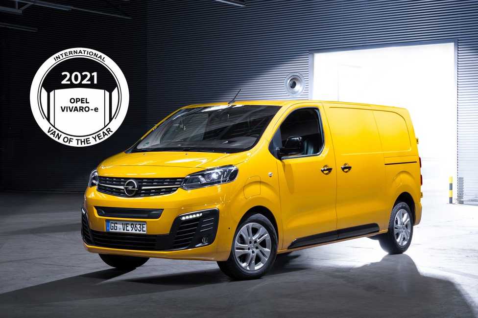 Ausgezeichnet: Opel Vivaro-e ist „Van of the Year 2021“