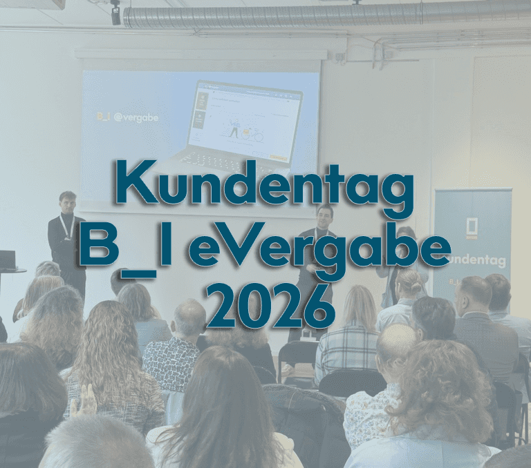 Erstmals fand der Kundentag B_I eVergabe am 26.02.2026 statt.
