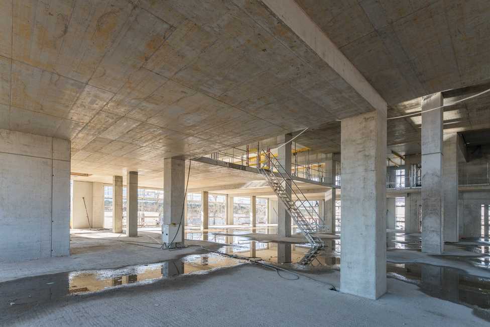 Bauprojekt Berlin Decks: Ortbeton sticht Fertigteile beim Rohbau aus