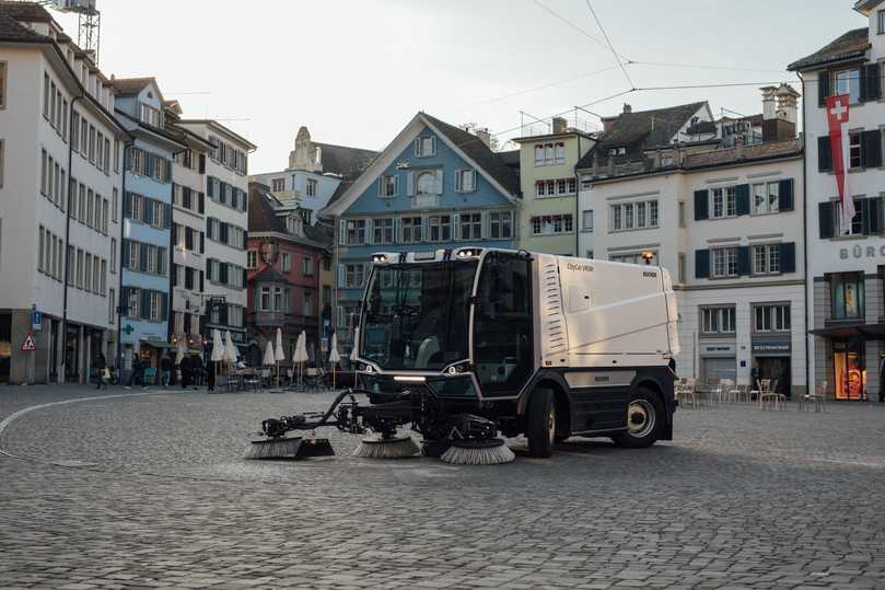 Das Fahrzeug verfügt über 4,7 Tonnen Nutzlast bei 10,5 Tonnen Gesamtgewicht. | Foto: Bucher Municipal