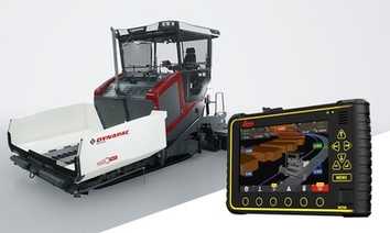 Kooperation von Dynapac and Leica Geosystems