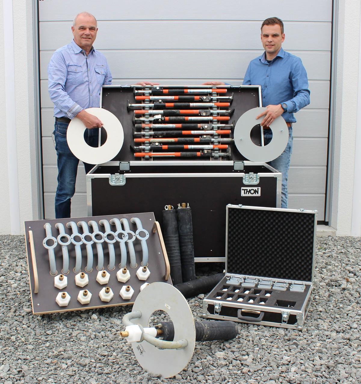 Erfinder des Hutmax-Systems: Rainer und Daniel Schuster | Foto: Kanaltechnik Schuster