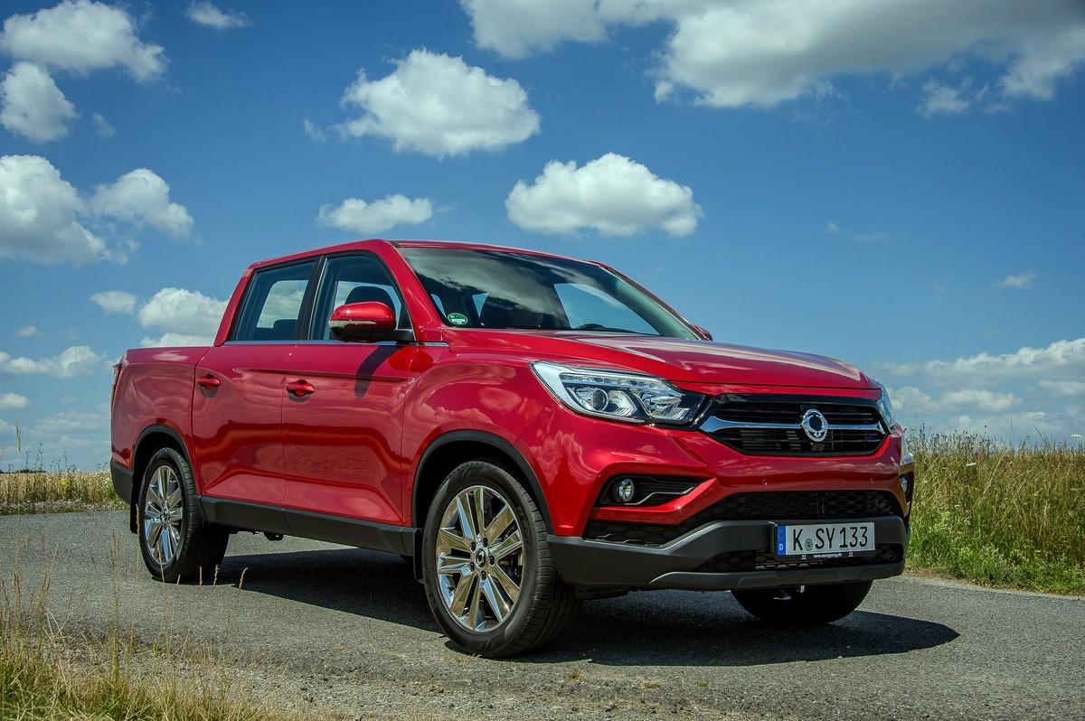 Ssangyong hat dem 2018 eingeführten Pick-Up Musso 2022 ein Facelift gegönnt. | Foto: Ssangyong