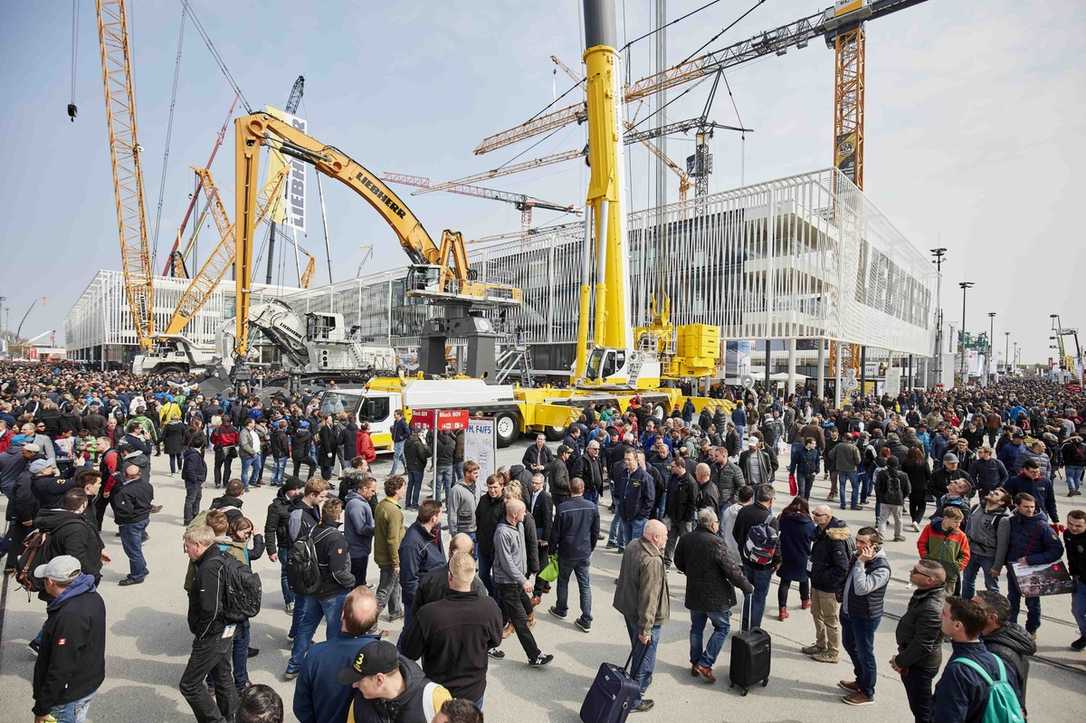 bauma 2025 Baumaschinenmesse in München