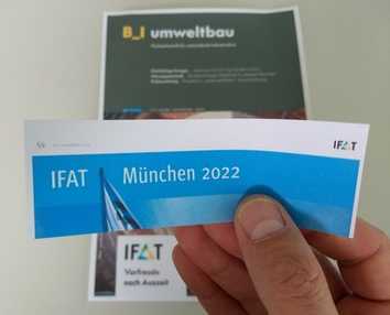 Großer IFAT-Teil mit zahlreichen Ankündigungen