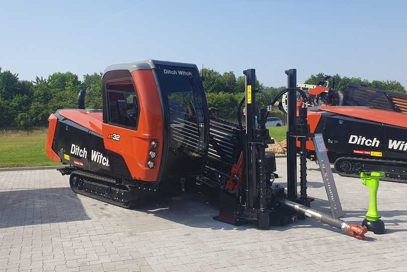 Die AT 32 ist die im Vertriebsgebiet von Ricona meistverkaufte Bohranlage von Ditch Witch. | Foto: B_I/zu Eulenburg