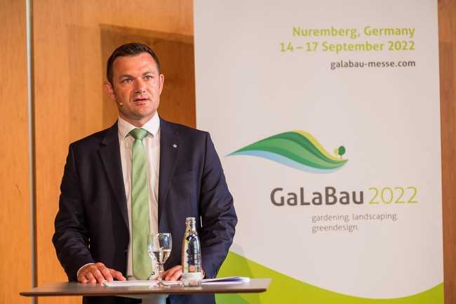 Stefan Dittrich ist zuständiger Leiter GaLaBau bei der NürnbergMesse. | Foto: Thomas Geiger
