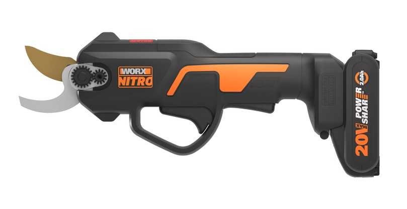 Die neue Akku-Astschere Worx WG330 Nitro. | Foto: Worx