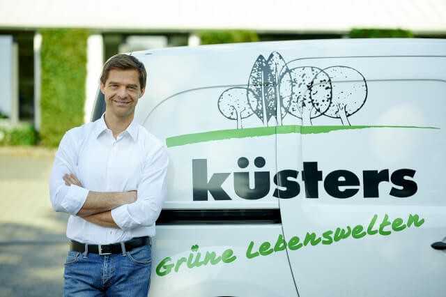 Benjamin Küsters, Sohn des Firmengründers Werner Küsters, leitet den GaLaBau-Betrieb Gartenhof Küsters mit Sitz in Neuss.
