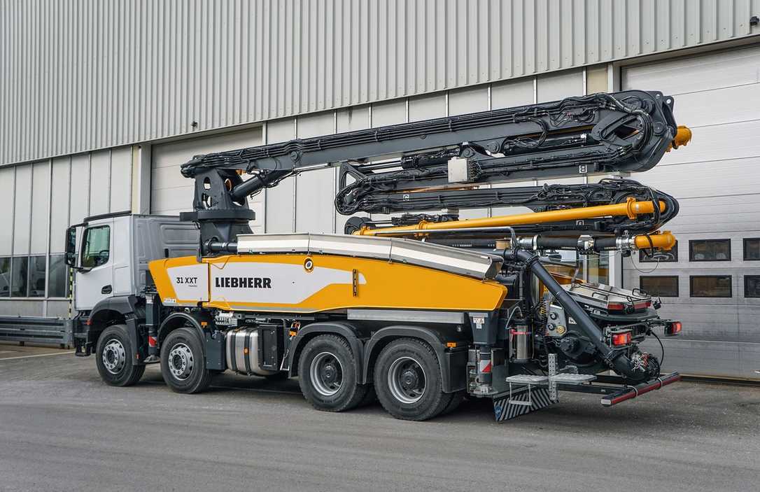 Liebherr bringt Autobetonpumpe 31XXT auf den Markt