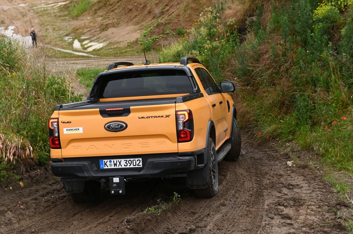 Ford Ranger: Es geht steil. | Foto: Frank Hausmann