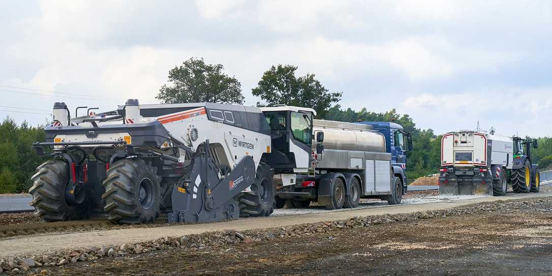 Wirtgen Rock Crusher WRC 240i Bodenstabilisierer kommt neu auf den Markt