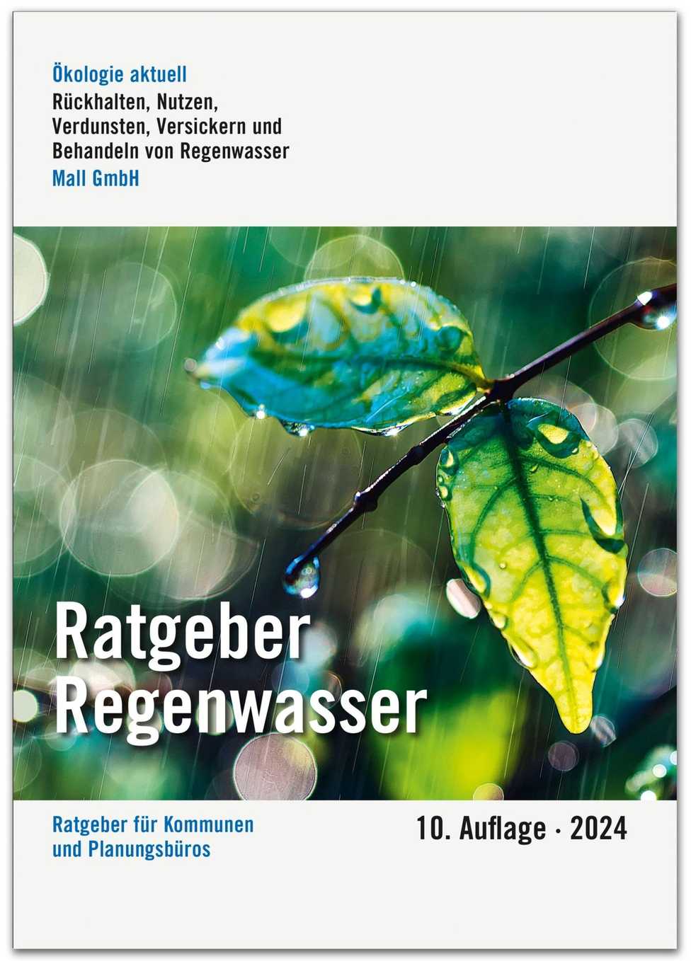 "Ratgeber Regenwasser" von Mall in der 10. Auflage erschienen