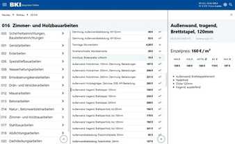 BKI Baupreise online 2025
