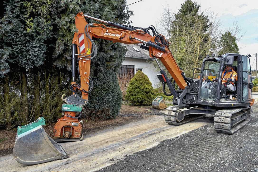 Was Baggerfahrer am Hitachi Bagger ZX85 auffällt