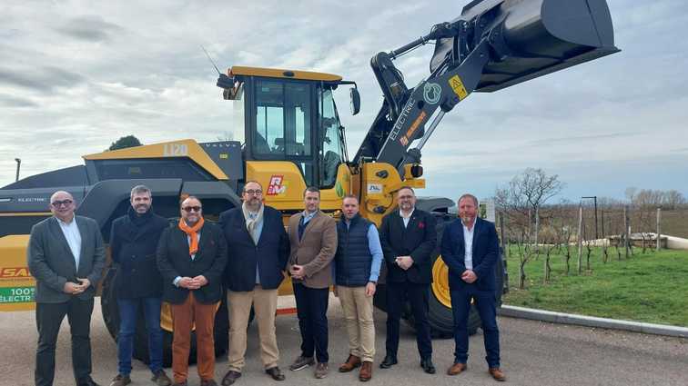 So elektrisiert ein Volvo-Radlader die Franzosen So elektrisiert ein Volvo-Radlader die Franzosen