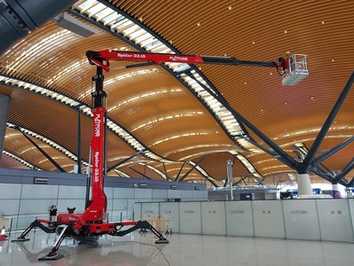 Mit Elektro-Antrieb auf 32 Meter Höhe