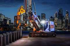 ++ Liebherr zeigt Power-Duo für den Spezialtiefbau ++ Neue Volvo-Mobilbagger ++