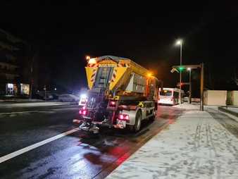 Wie die Nordlichter in Kiel gegen Schnee und Glätte kämpfen