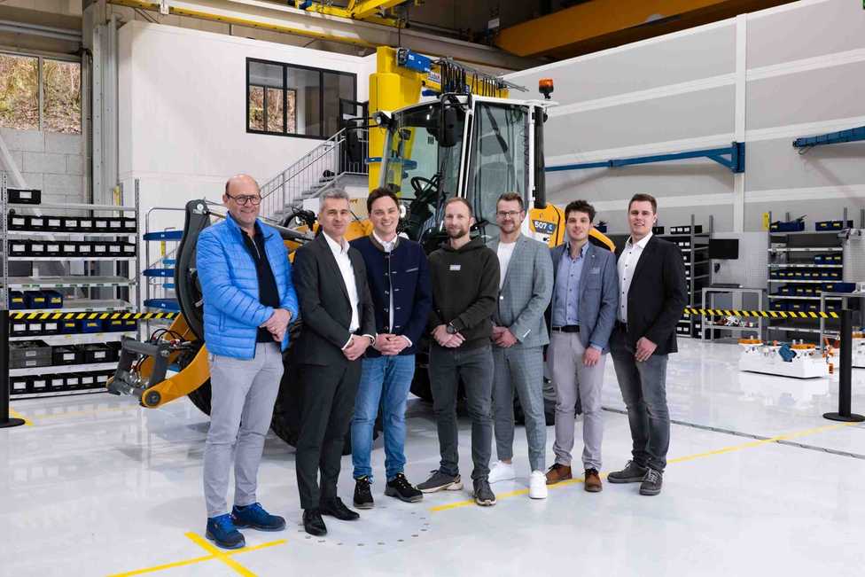 Liebherr-Werk Bischofshofen investiert in neue Montage für elektrischen Radlader L 507 E
